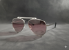 Titanium Half-Rim Eyeglasses